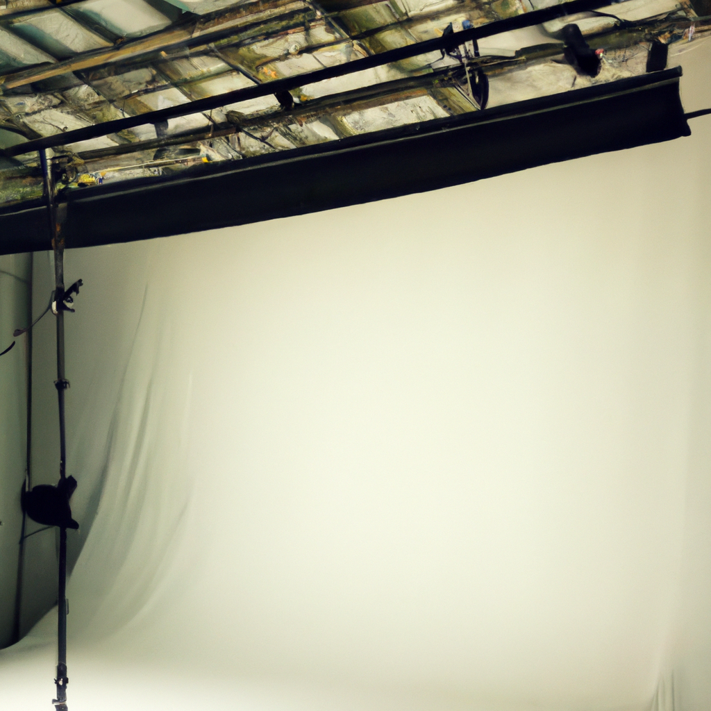 Studio photo minimaliste à l’île Maurice avec lumière naturelle, murs blancs, ombres douces et équipement professionnel à Port-Louis